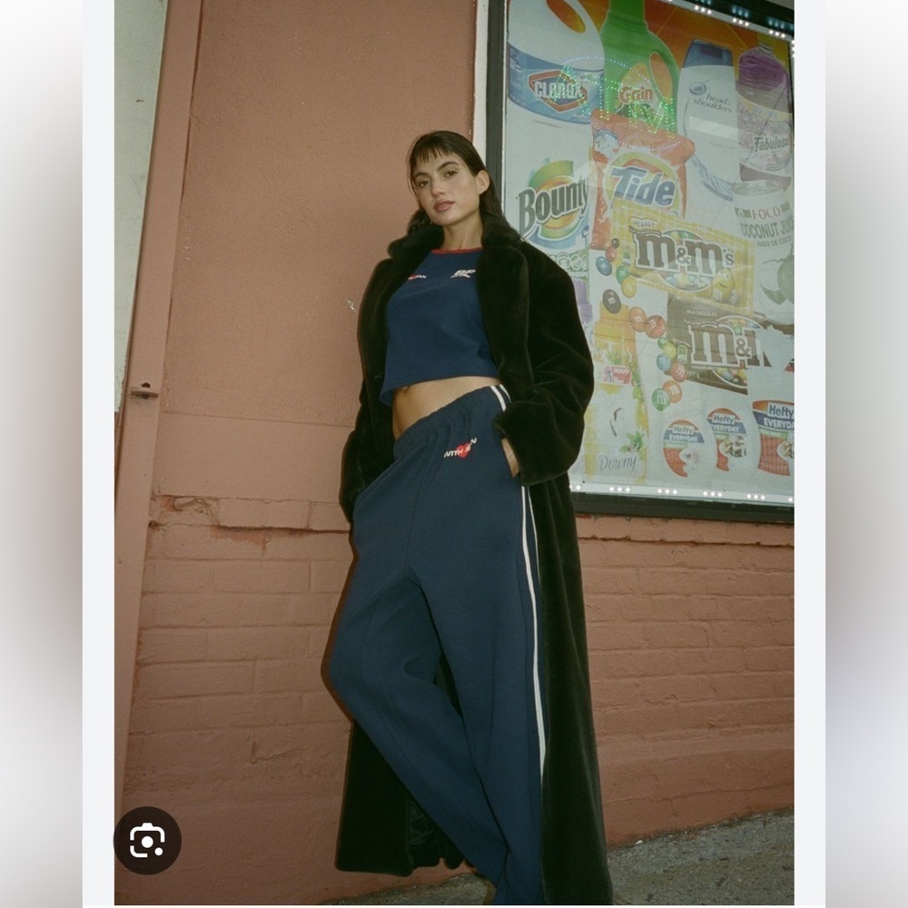 With Jean MVP track pants